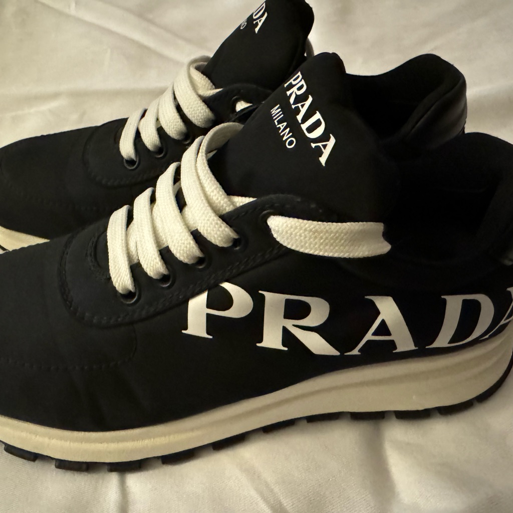 Authentic Prada Sneakers Size 38